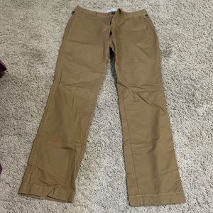 Brown khaki pants